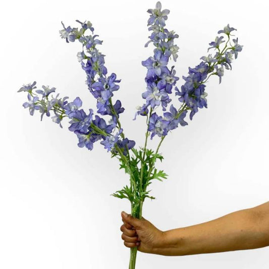 Delphinium Spray Blue Artificial Flowers