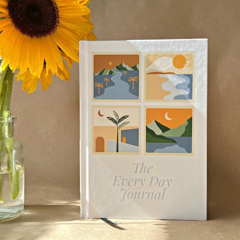 Be Kind Every Day Journal with a sunflower - Flower Guy