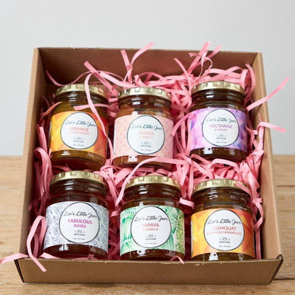 A spoonful of heaven: Jolly Little Jam Jars in a rainbow of flavours - Flower Guy